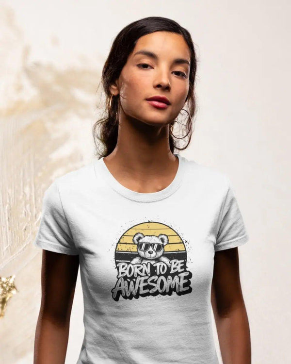 Awesome Damen T - Shirt - Damen T - Shirt - Wunsch Designs