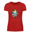 Beach Life Damen T - Shirt - Damen T - Shirt - Wunsch Designs