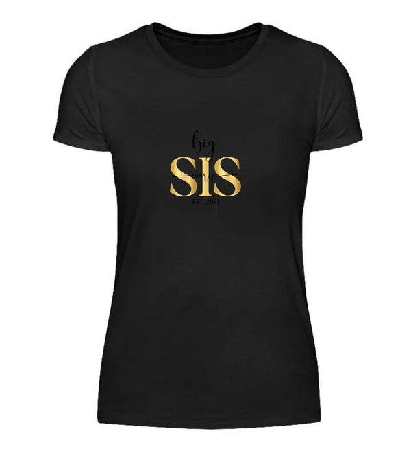 Big Sis T-Shirt - Damen T-Shirt - Wunsch Designs