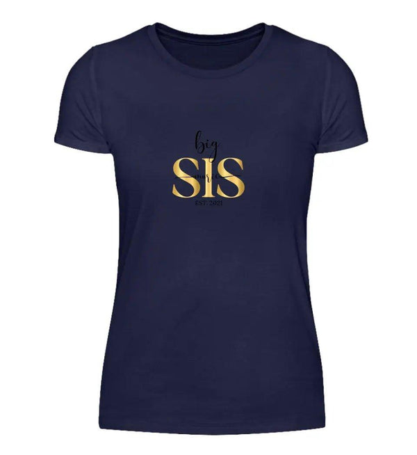 Big Sis T-Shirt - Damen T-Shirt - Wunsch Designs