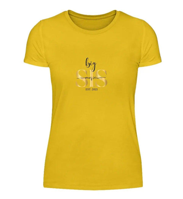 Big Sis T-Shirt - Damen T-Shirt - Wunsch Designs