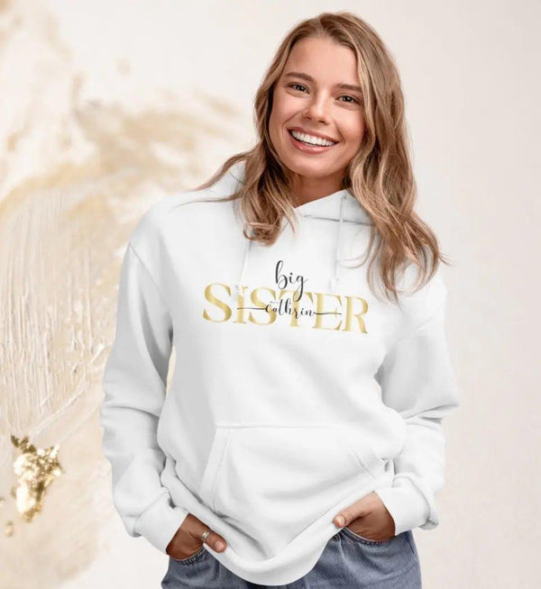 Big Sister Hoodie - Damen Hoodie - Wunsch Designs