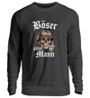 Böser Mann Herren Sweatshirt - Herren Sweatshirt - Wunsch Designs