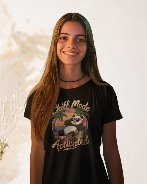 Chill Mode Damen T - Shirt - Damen T - Shirt - Wunsch Designs