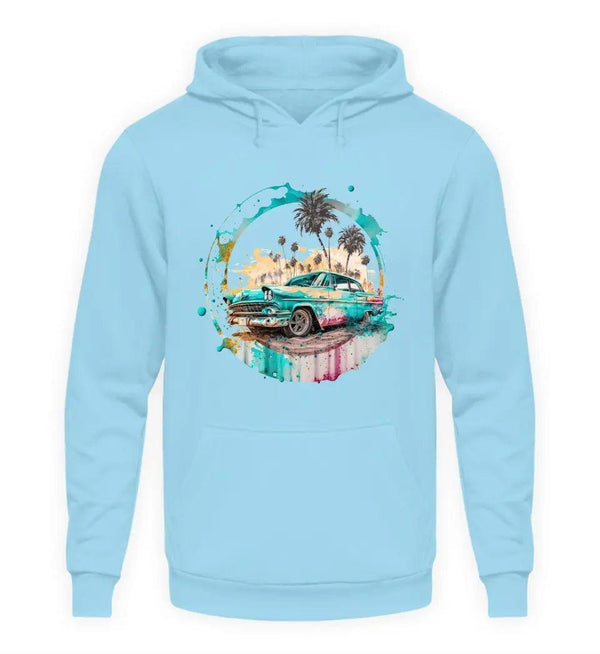 Cuba Car Hoodie - Herren Hoodie - Wunsch Designs
