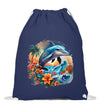 Delphin Turnbeutel - Turnbeutel - Wunsch Designs