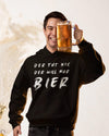 Der will nur Bier Herren Hoodie - Herren Hoodie - Wunsch Designs