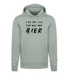 Der will nur Bier Herren Hoodie - Herren Hoodie - Wunsch Designs