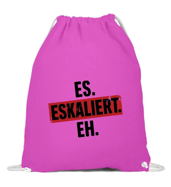 Eskaliert Turnbeutel - Turnbeutel - Wunsch Designs