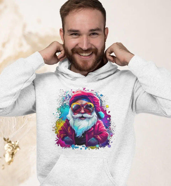 Funny Santa Hoodie - Herren Hoodie - Wunsch Designs