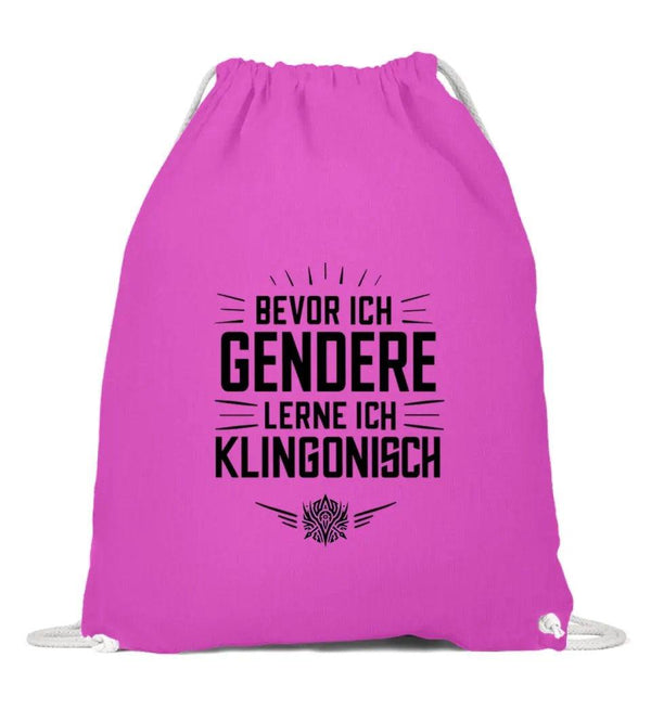 Gender Turnbeutel - Turnbeutel - Wunsch Designs