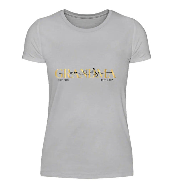 Grandma T-Shirt Damen - Damen T-Shirt - Wunsch Designs