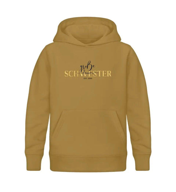 Große Schwester Kind Hoodie - Kinder Hoodie - Wunsch Designs