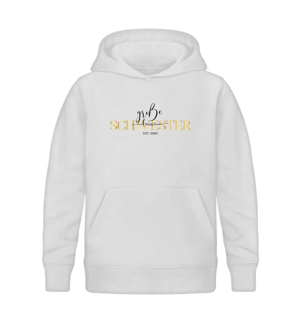 Große Schwester Kind Hoodie - Kinder Hoodie - Wunsch Designs