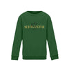 Große Schwester Kind Sweatshirt - Kinder Sweatshirt - Wunsch Designs