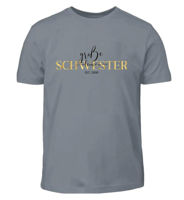 Große Schwester Kind T-Shirt - Kinder T-Shirt - Wunsch Designs