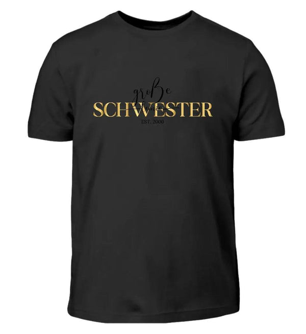 Große Schwester Kind T-Shirt - Kinder T-Shirt - Wunsch Designs