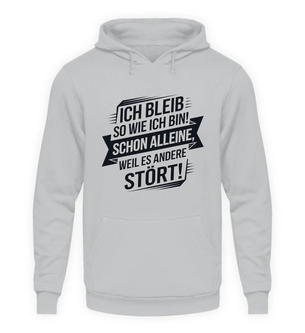 Ich bleib Herren Hoodie - Herren Hoodie - Wunsch Designs