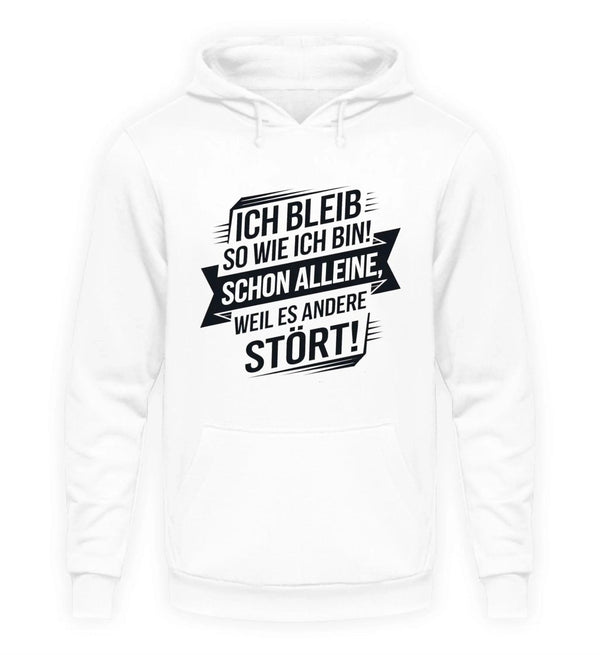 Ich bleib Herren Hoodie - Herren Hoodie - Wunsch Designs