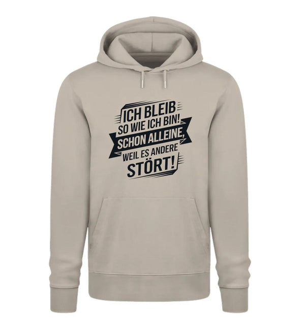 Ich bleib Herren Hoodie - Herren Hoodie - Wunsch Designs