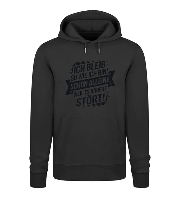 Ich bleib Herren Hoodie - Herren Hoodie - Wunsch Designs