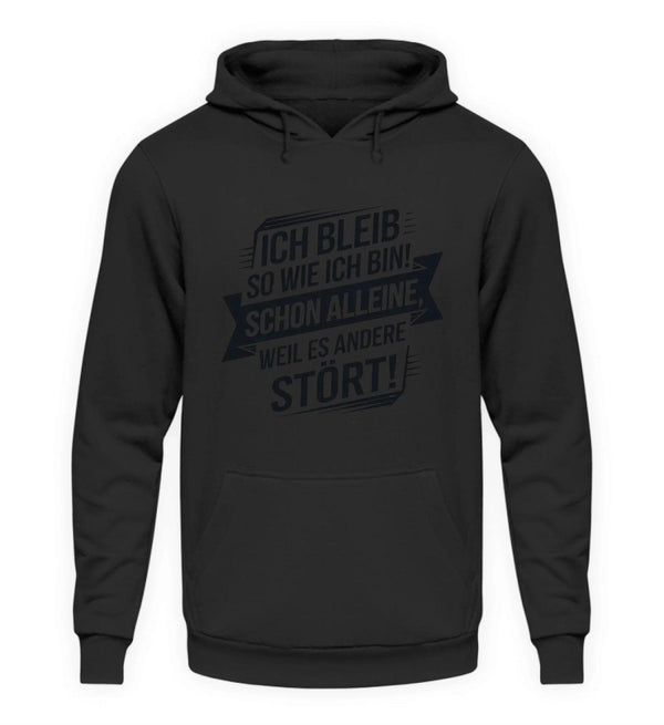 Ich bleib Herren Hoodie - Herren Hoodie - Wunsch Designs