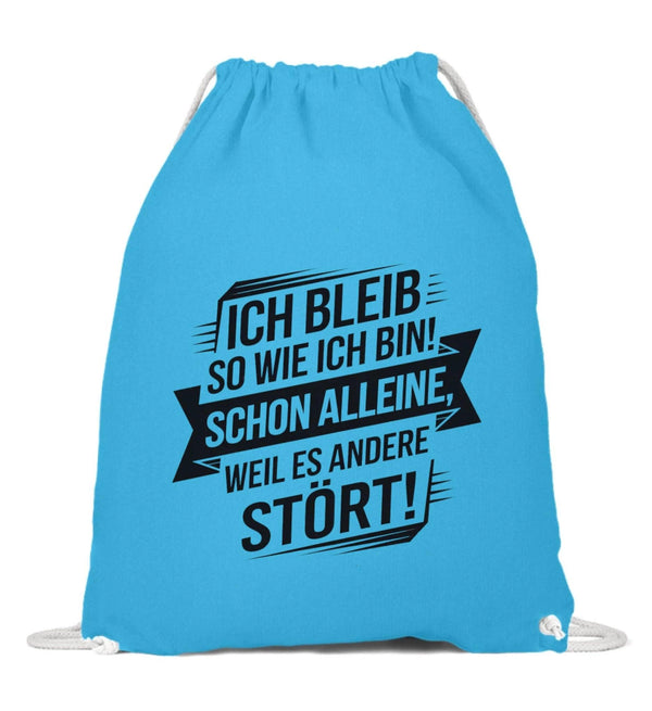 Ich bleib Turnbeutel - Turnbeutel - Wunsch Designs