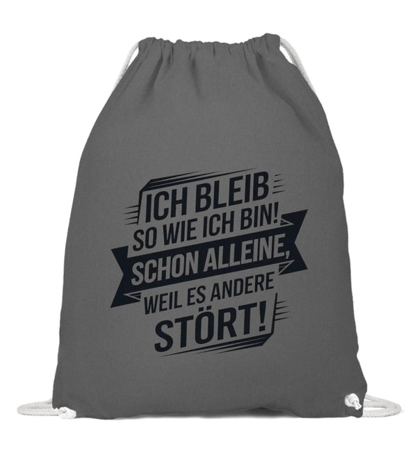 Ich bleib Turnbeutel - Turnbeutel - Wunsch Designs