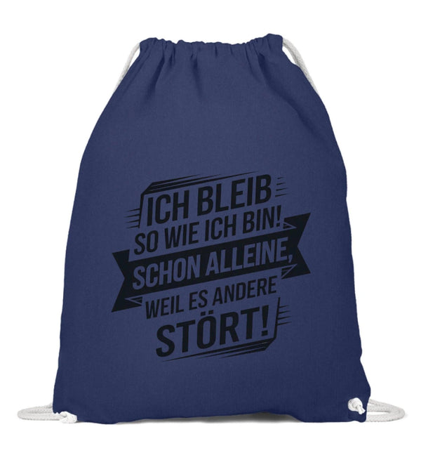 Ich bleib Turnbeutel - Turnbeutel - Wunsch Designs