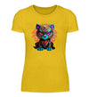 Katze Damen T-Shirt - Damen T-Shirt - Wunsch Designs