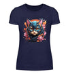 Katze Damen T-Shirt - Damen T-Shirt - Wunsch Designs