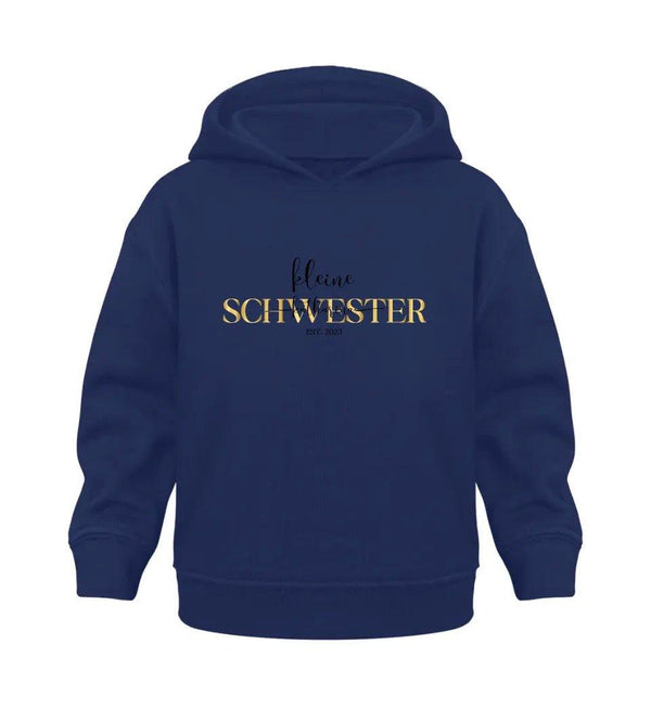 Kleine Schwester Baby Hoodie - Baby Hoodie - Wunsch Designs