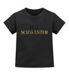 Kleine Schwester Baby Shirt - Baby Shirt - Wunsch Designs