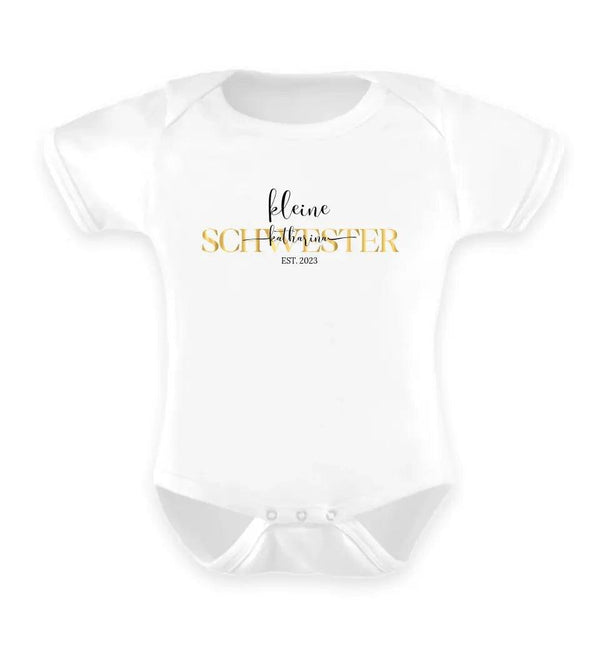 Kleine Schwester Body - Baby Body - Wunsch Designs