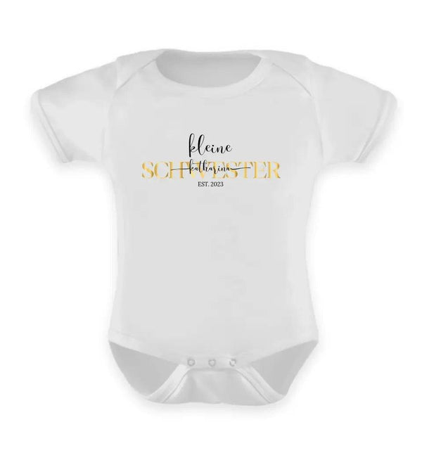 Kleine Schwester Body - Baby Body - Wunsch Designs