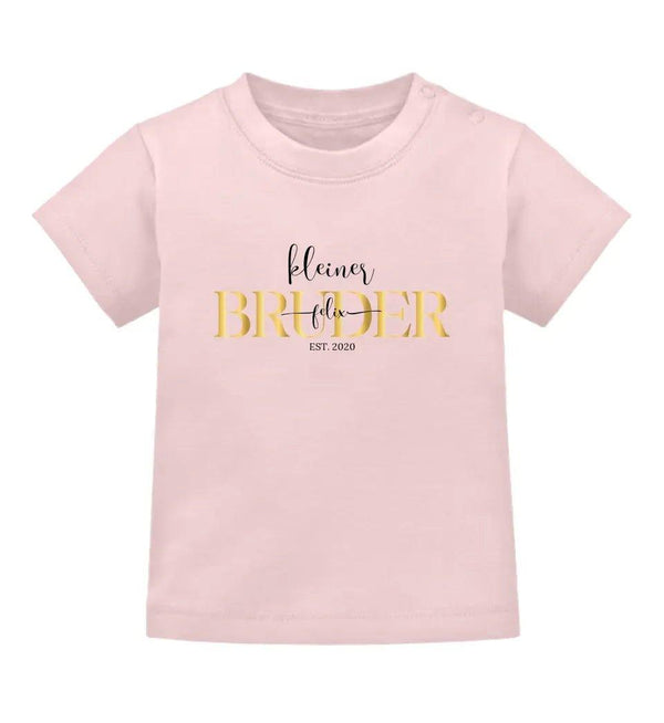Kleiner Bruder Baby Shirt - Baby Shirt - Wunsch Designs