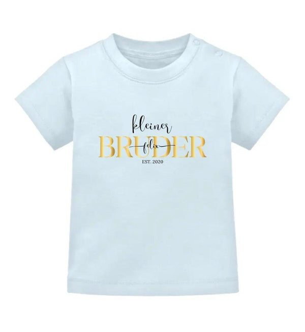 Kleiner Bruder Baby Shirt - Baby Shirt - Wunsch Designs