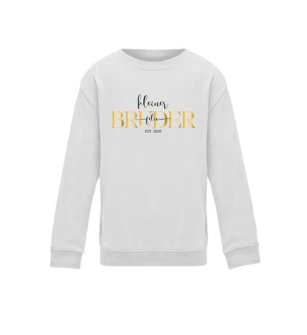 Kleiner Bruder Kind Sweatshirt - Kinder Sweatshirt - Wunsch Designs
