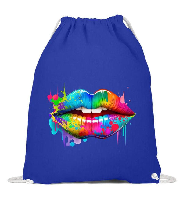 Lippen Turnbeutel - Turnbeutel - Wunsch Designs
