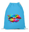 Lippen Turnbeutel - Turnbeutel - Wunsch Designs