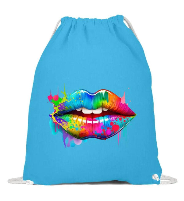 Lippen Turnbeutel - Turnbeutel - Wunsch Designs