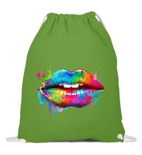Lippen Turnbeutel - Turnbeutel - Wunsch Designs