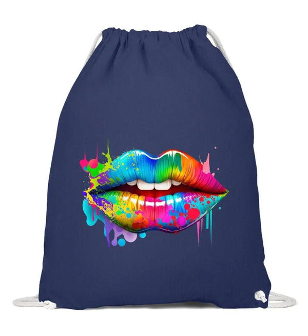 Lippen Turnbeutel - Turnbeutel - Wunsch Designs