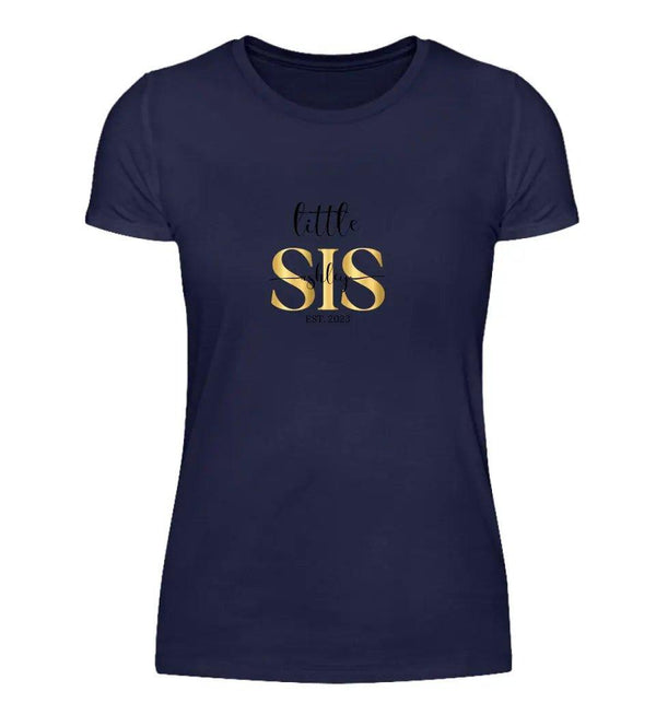 little Sis T-Shirt - Damen T-Shirt - Wunsch Designs