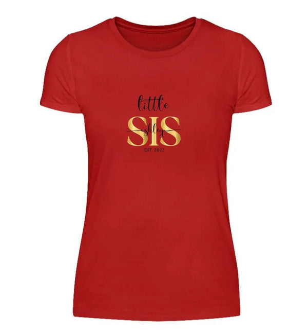 little Sis T-Shirt - Damen T-Shirt - Wunsch Designs