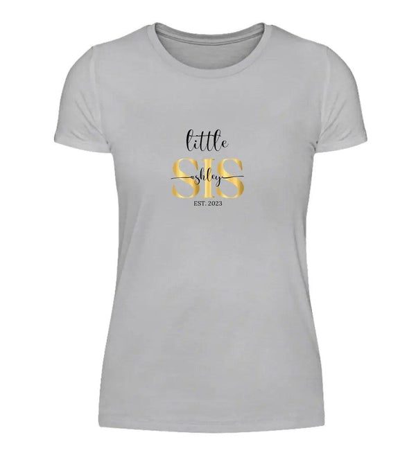 little Sis T-Shirt - Damen T-Shirt - Wunsch Designs