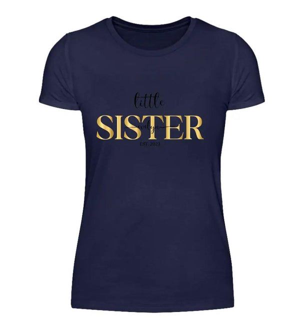 little Sister T-Shirt - Damen T-Shirt - Wunsch Designs