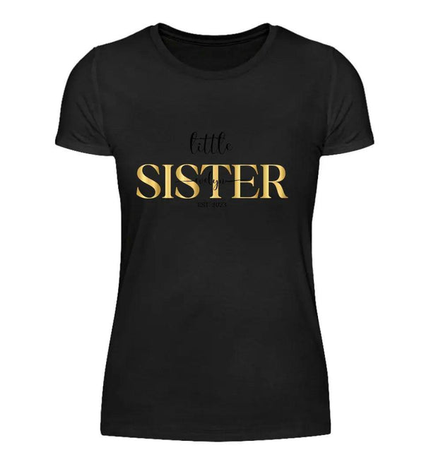 little Sister T-Shirt - Damen T-Shirt - Wunsch Designs