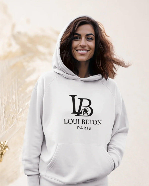 Loui Beton Damen Hoodie - Damen Hoodie - Wunsch Designs