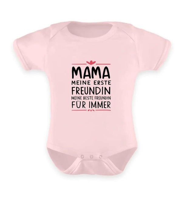 Mama Freundin Baby Kurzarm - Baby Strampler - Wunsch Designs